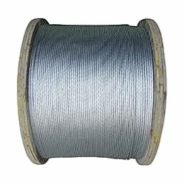 Galvaniseret trådet tråd